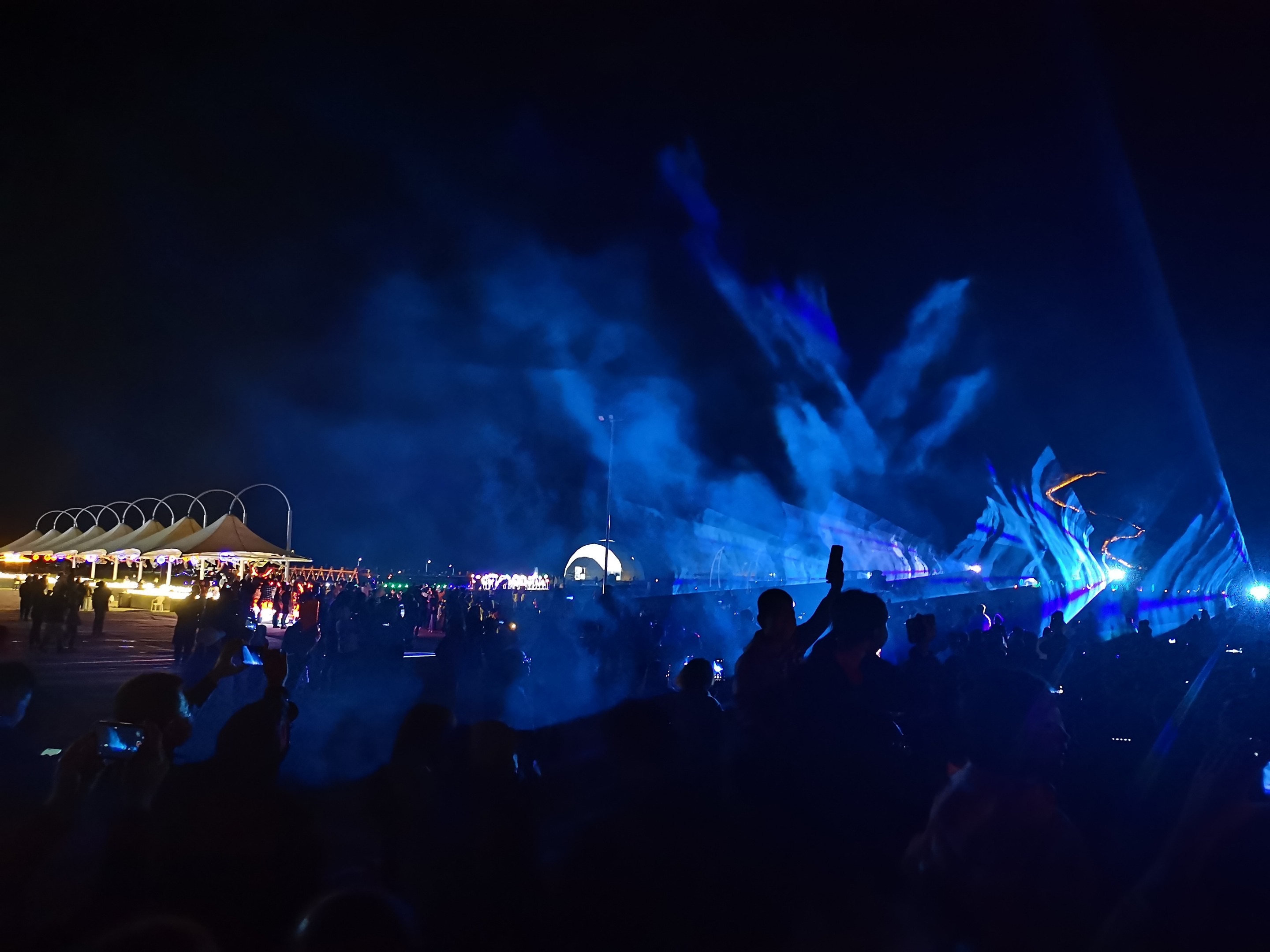 宣化天籁谷激光秀(二)(首发)