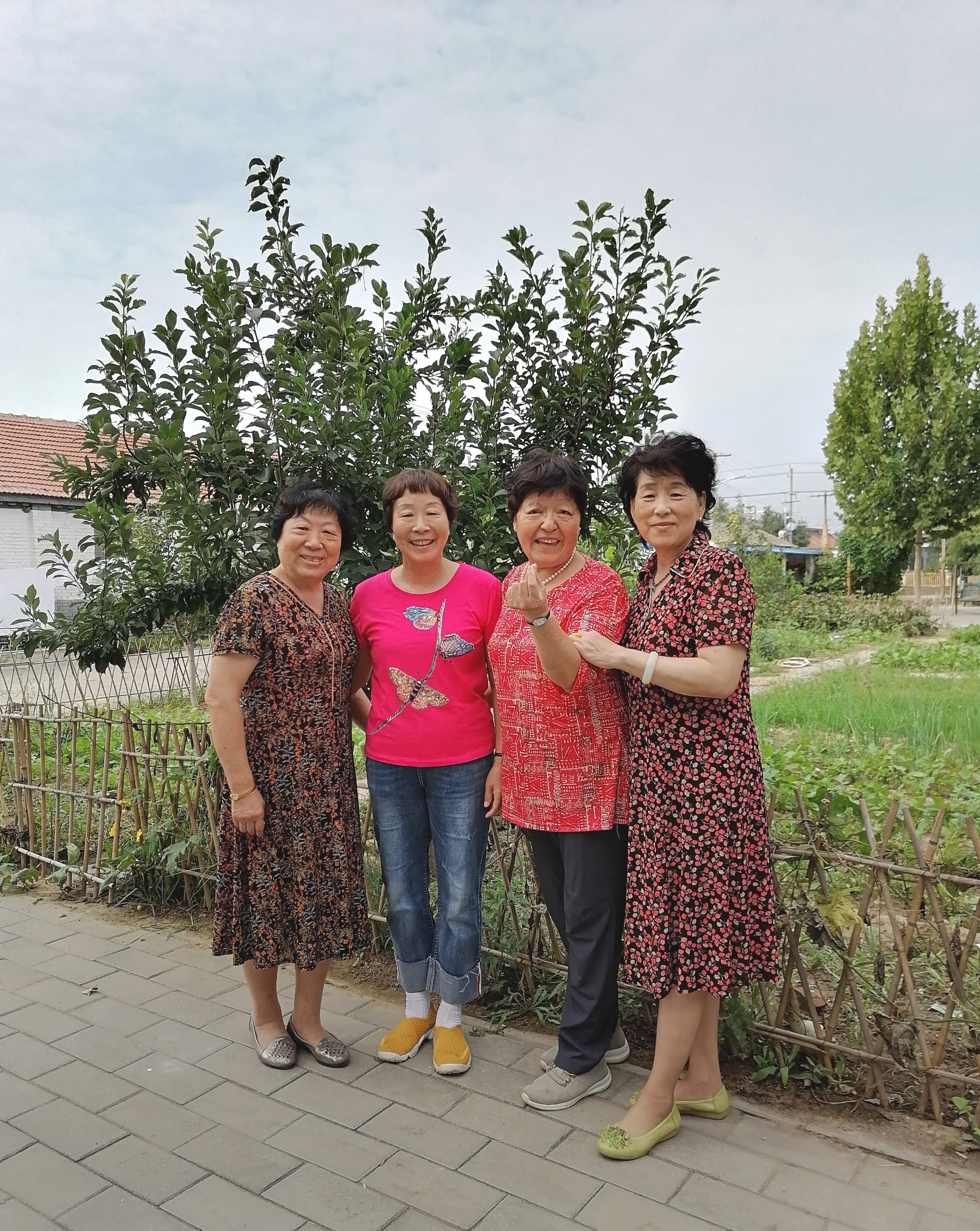 2021年9月晨练姐妹在宝坻