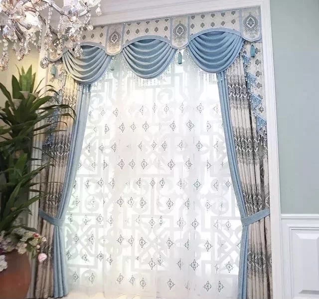 30款窗帘水波帘头真漂亮!