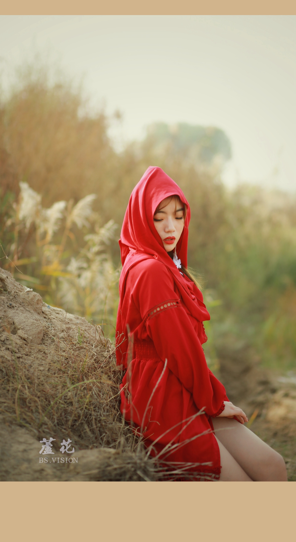 芦花人像摄影作品