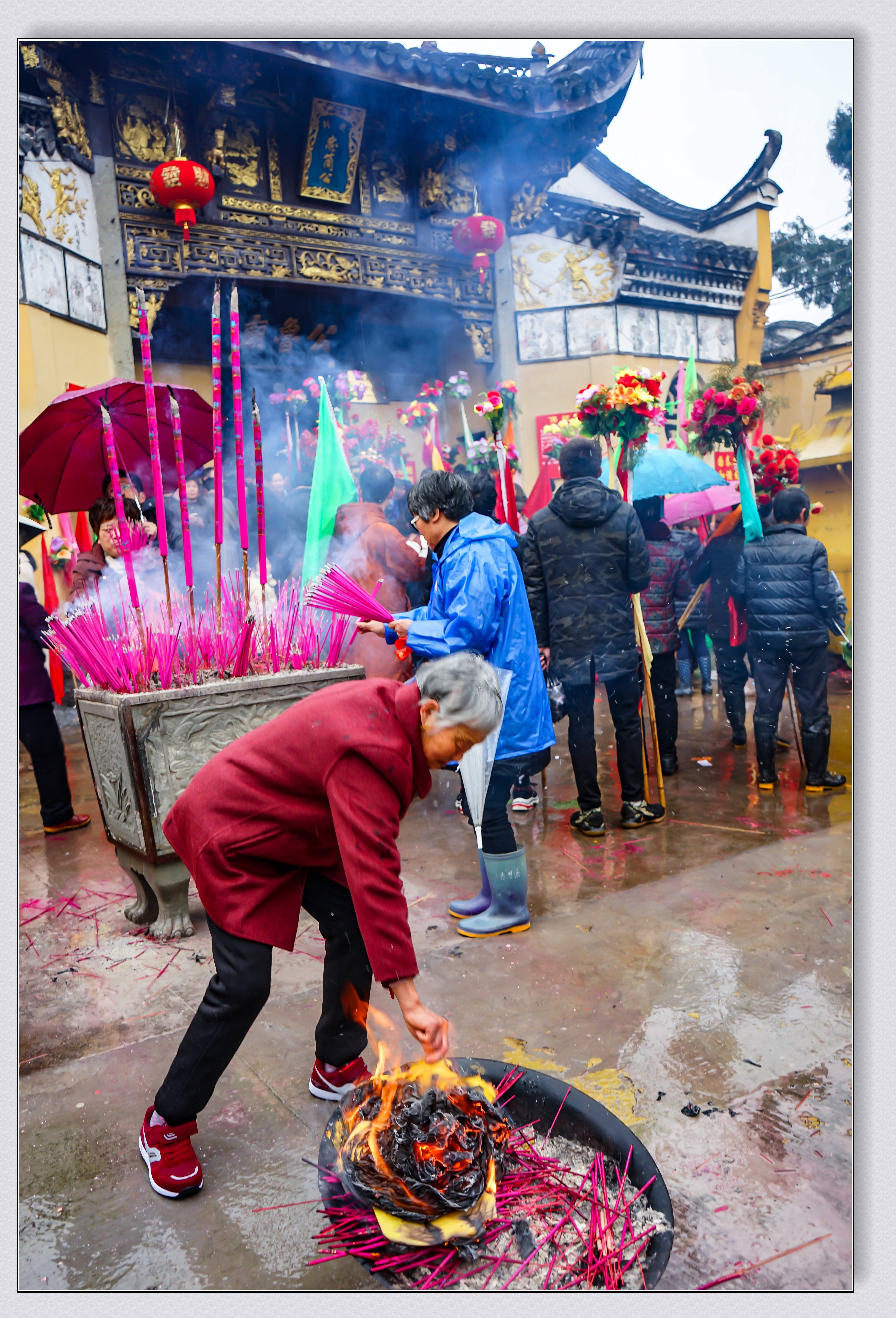 兰溪檀树传统民俗猪羊会