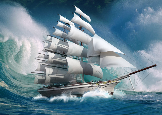 侯哥海之缘观海三首