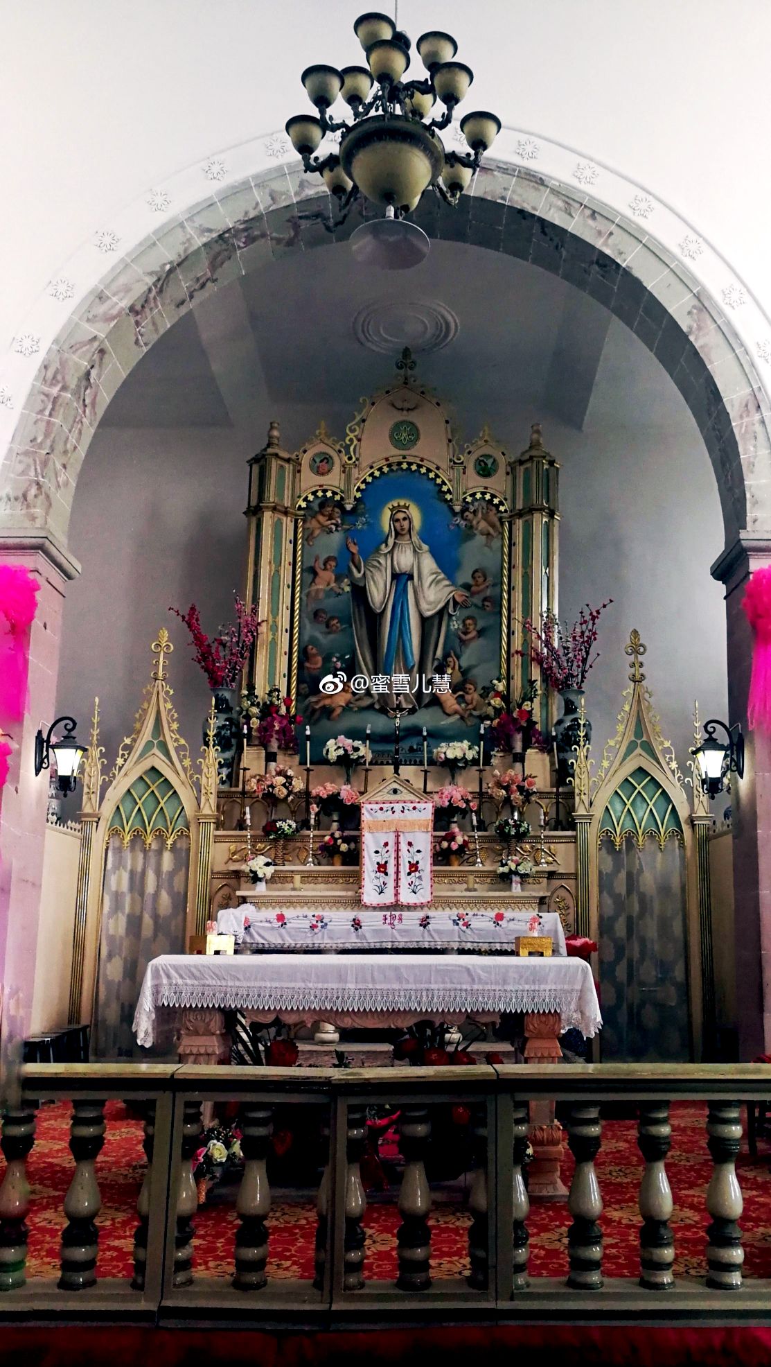 陽曲風光之天主聖地板寺山