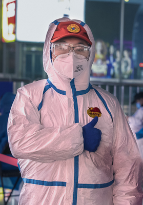 抗疫中的赛虹桥献给赛虹桥街道勇战疫情的普通人