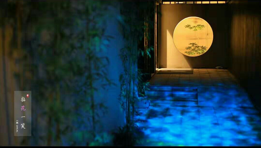 世事如落花心境自空明