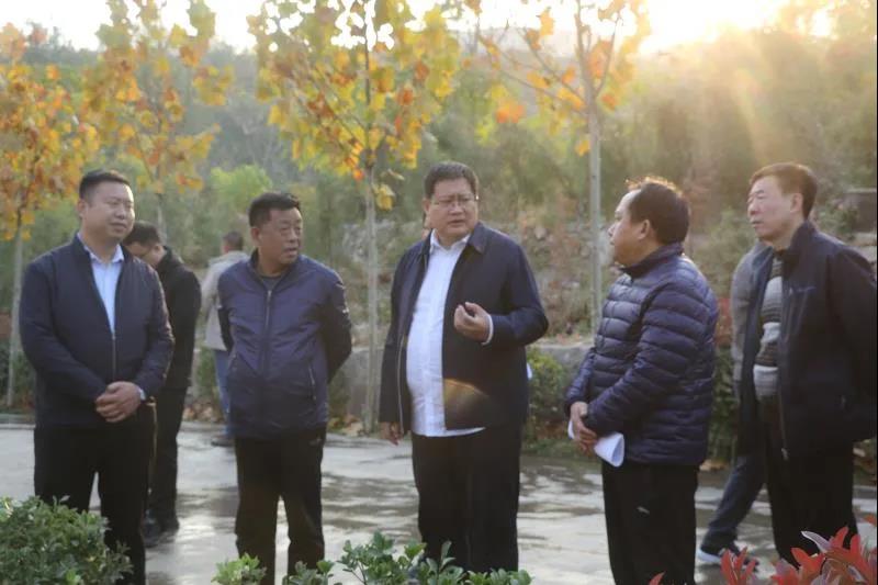 区长孙亚鹍先后查看了筑宏小区停车场,矿山上山路,响堂小学,临水镇