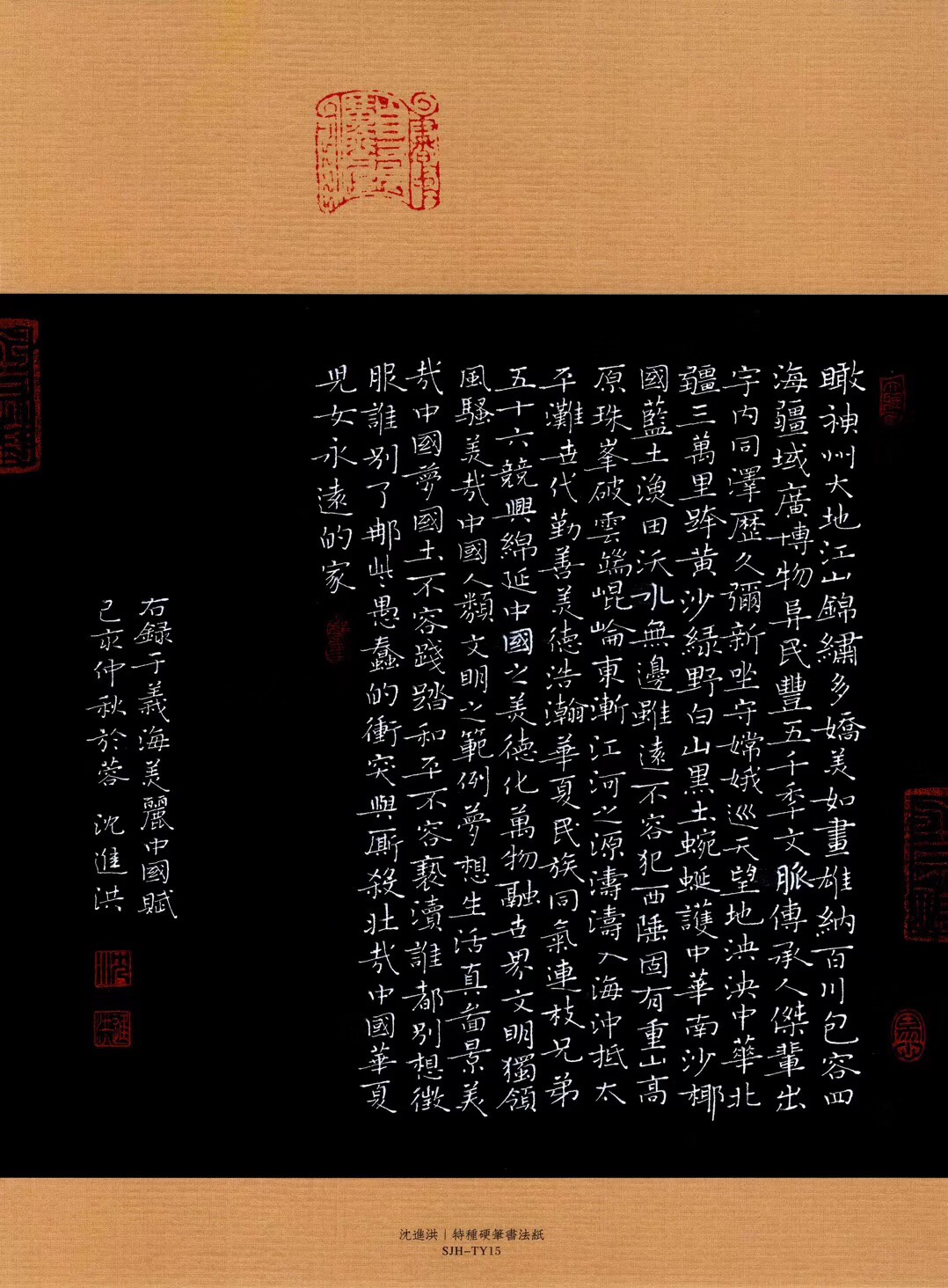 沈进洪2019部分获奖作品选展