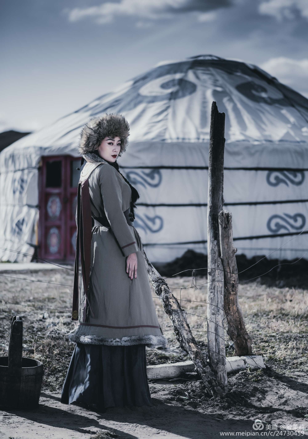 秋风萧瑟荒野漫漫,成群大雁结伴向南,我心思念北方草原,风中的额吉