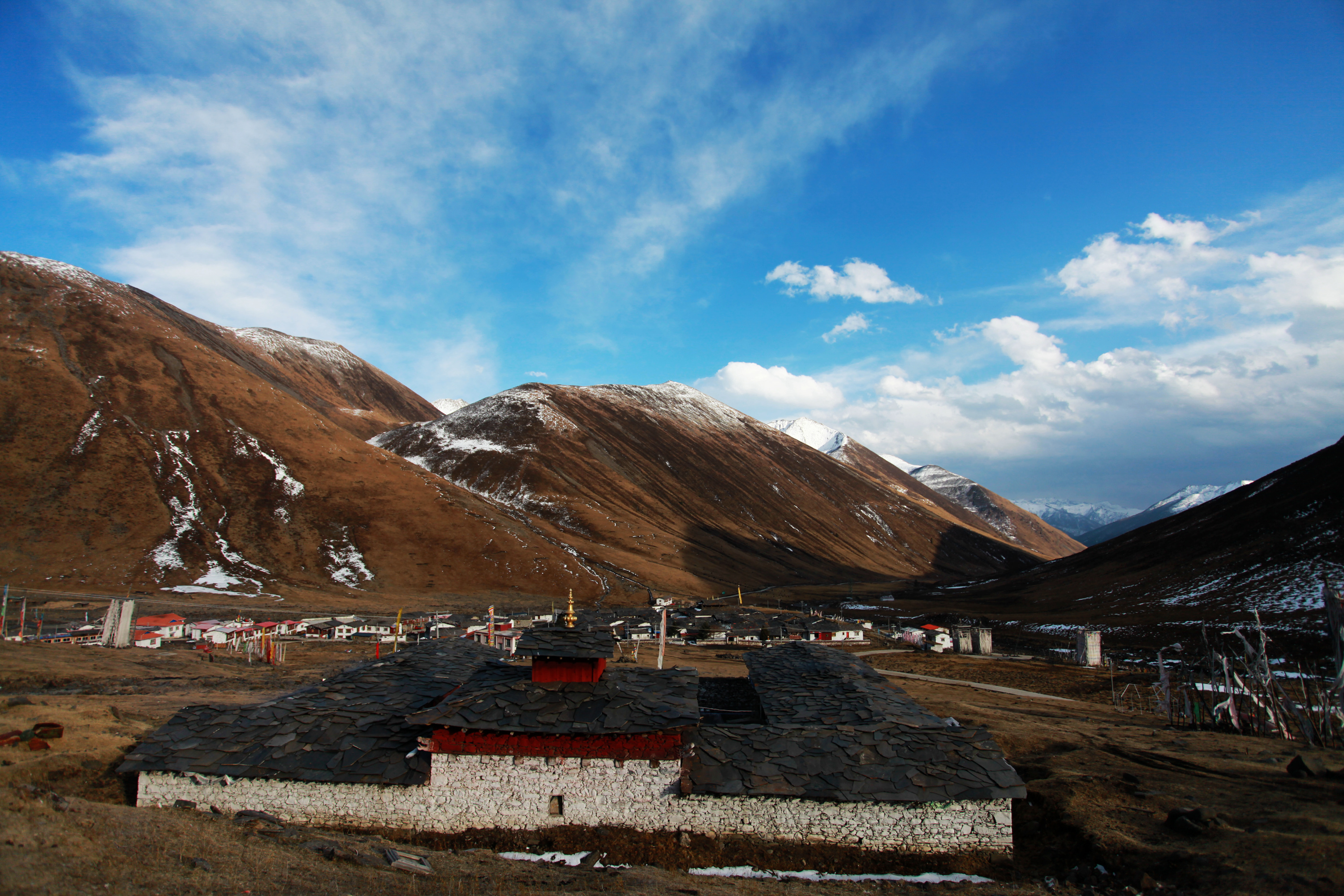莫斯卡我的莫斯卡四川甘孜丹巴莫斯卡村实景拍摄