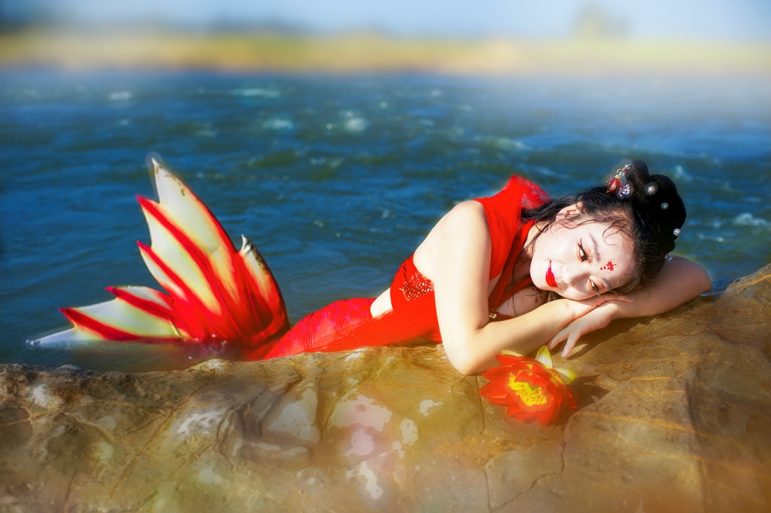 汶水西流泰山传说之人鱼故事