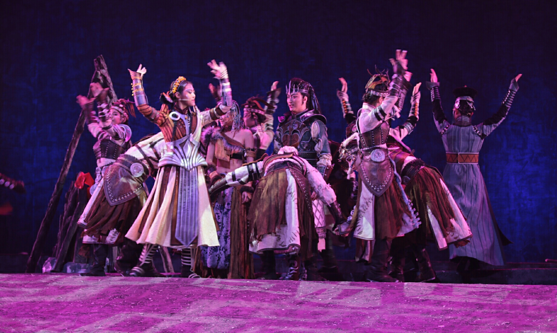 2018年12月28日晚拍摄於黑龙江省歌剧舞剧院.