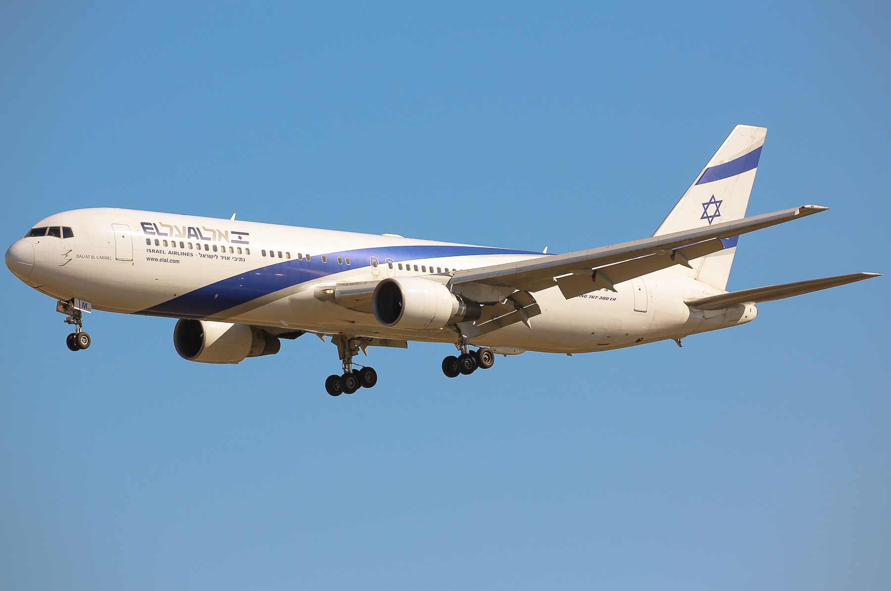 以色列航空公司的波音767客机