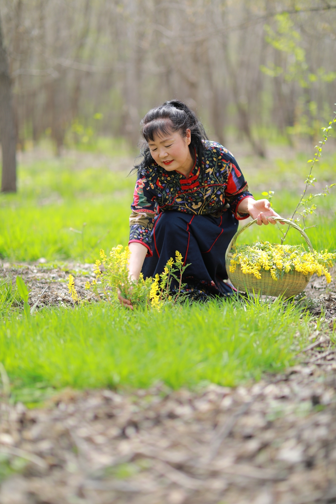 (原片外景人像摄影)春花