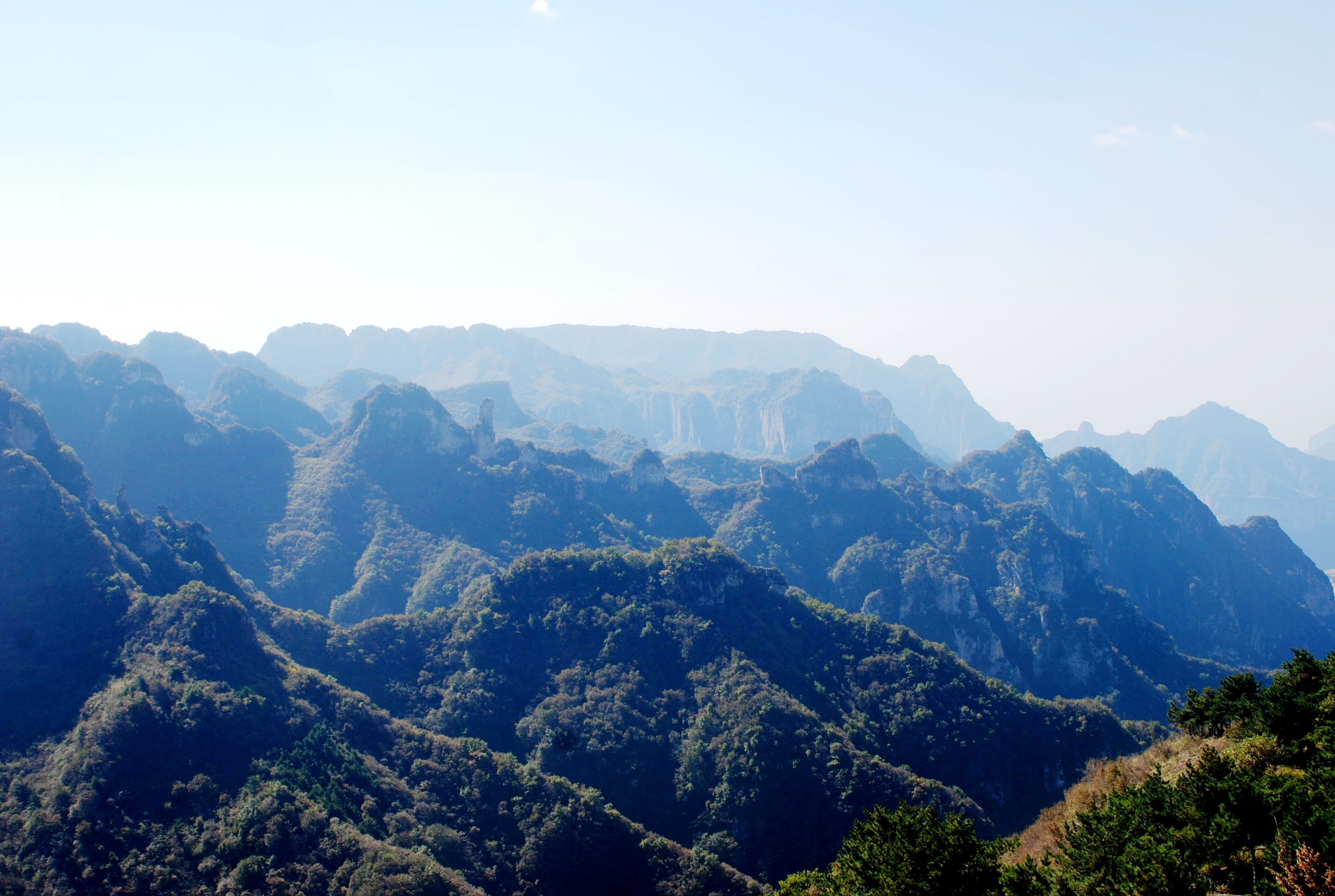 太行云顶山西晋城之王莽岭