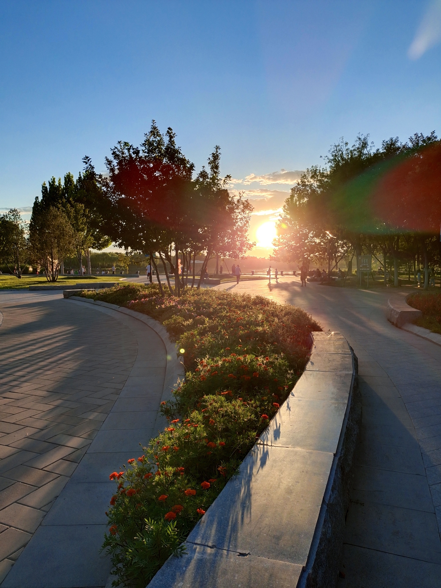 通州的风景那么美,谁与我相伴同行