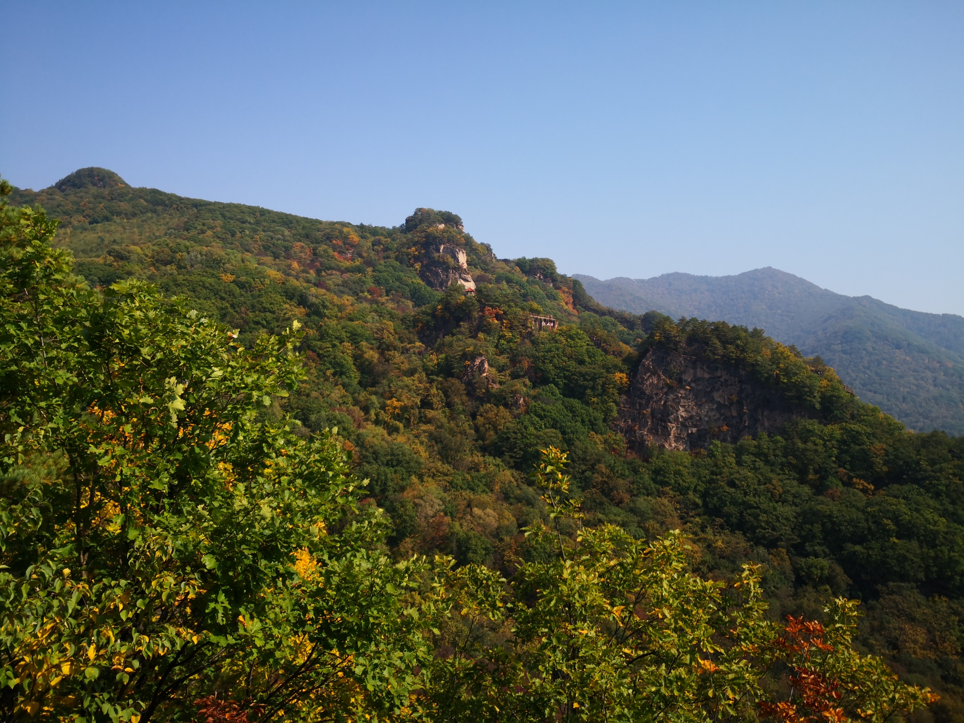 秋游集安五女峰
