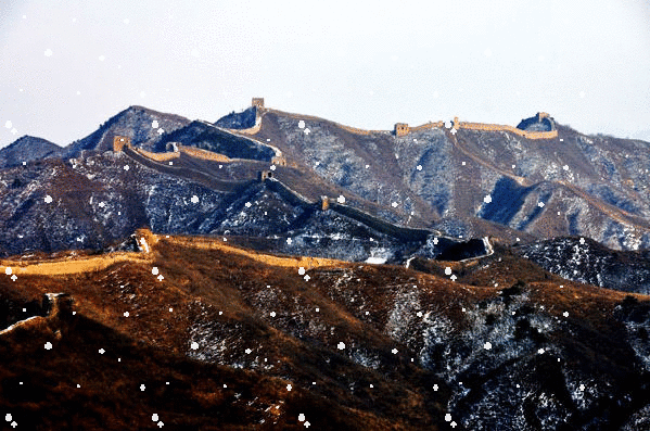 雄伟,壮观的长城!