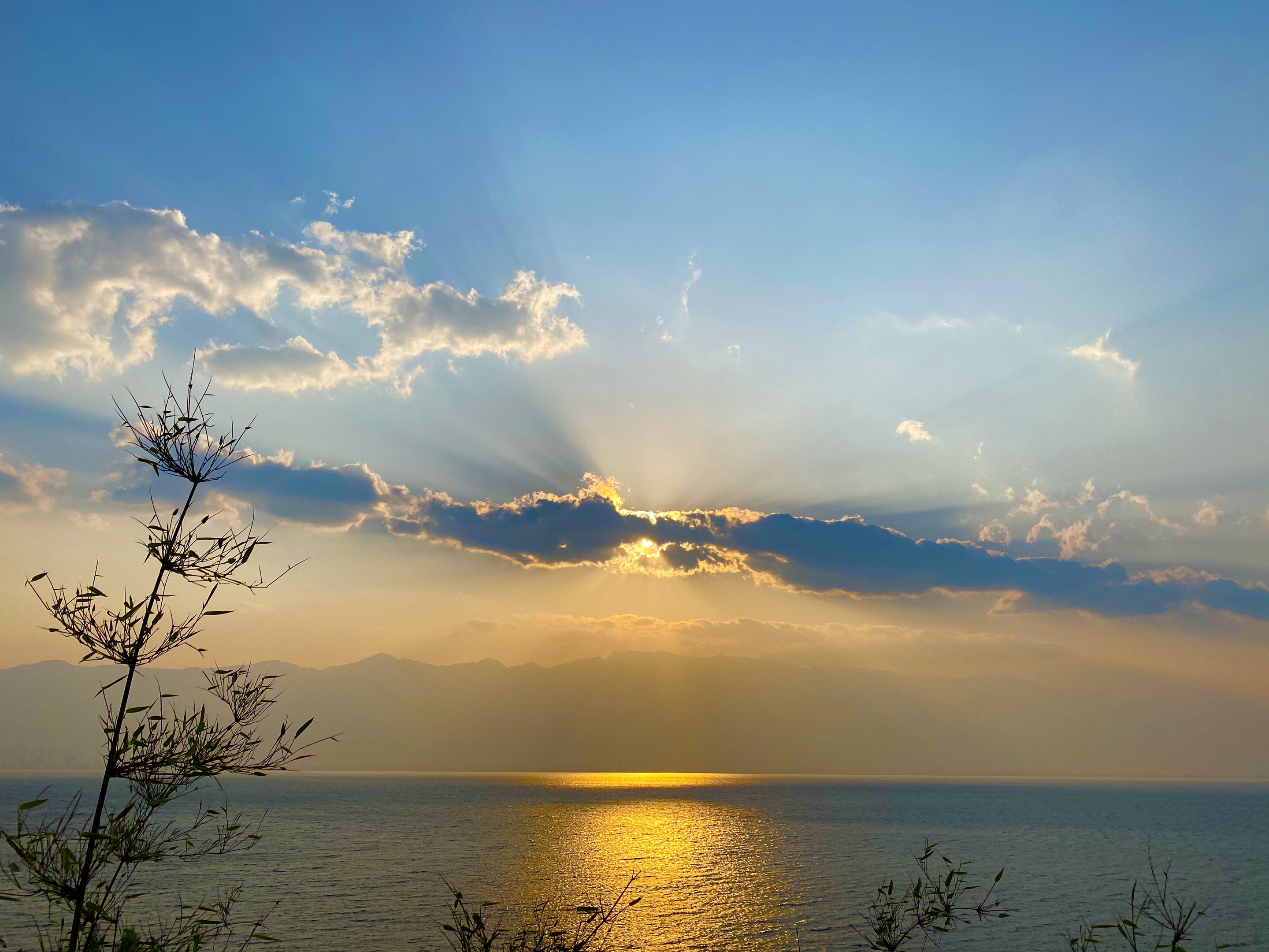 【首发】洱海日落 风光无限