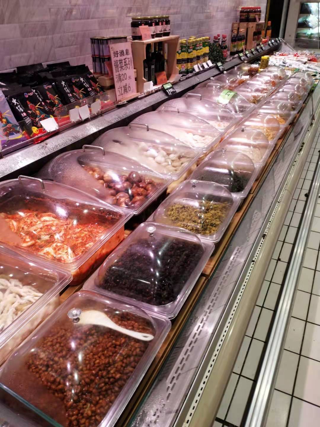 生鲜区 熟食后场存放图片及原材料进货台帐 特别声明:本文观点仅代表