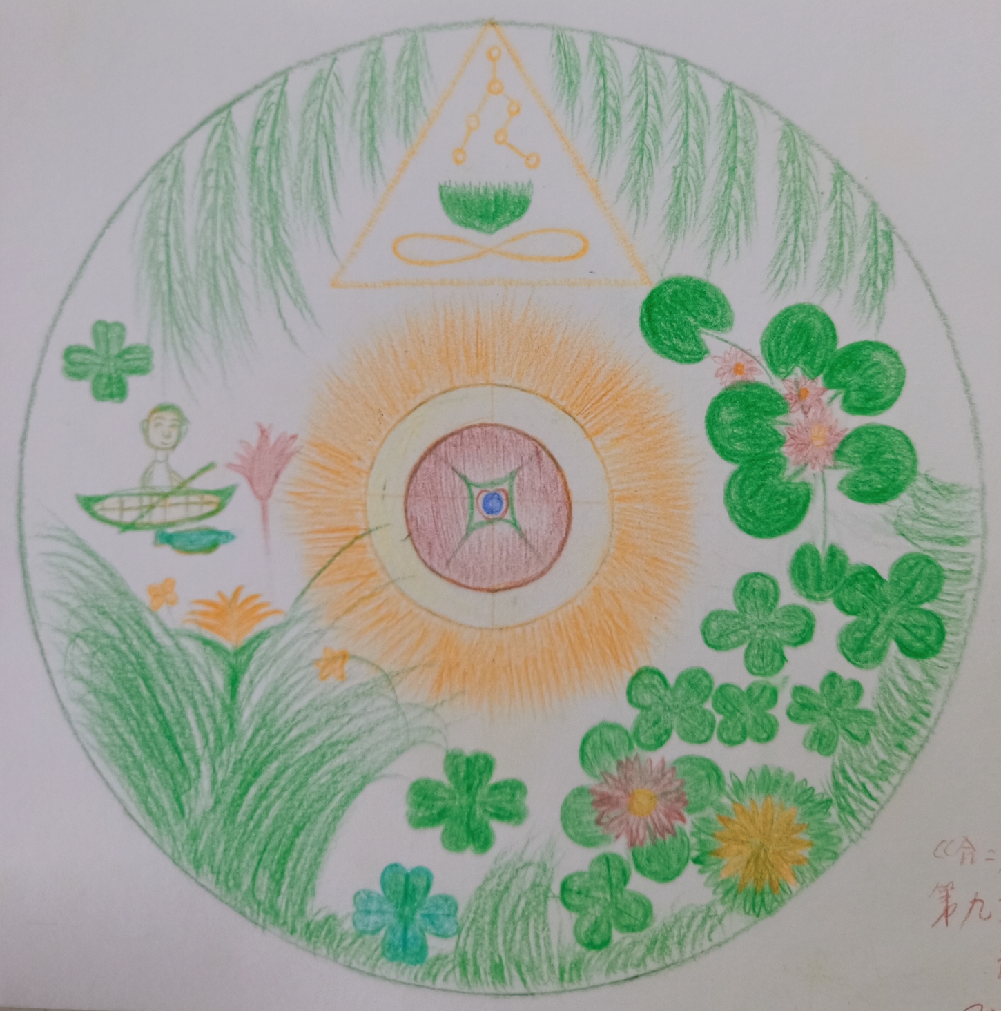 袁碧君的曼陀罗绘画习作