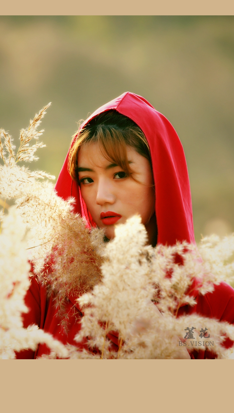 芦花人像摄影作品