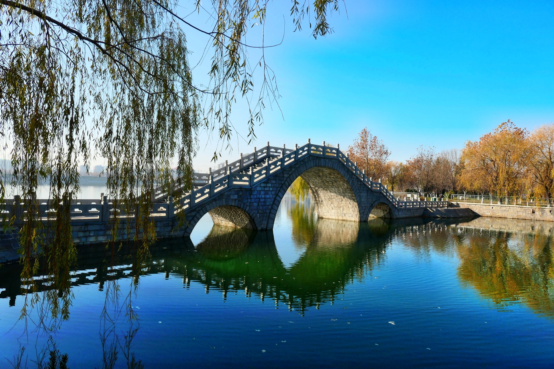 冬季天平湖美景如画