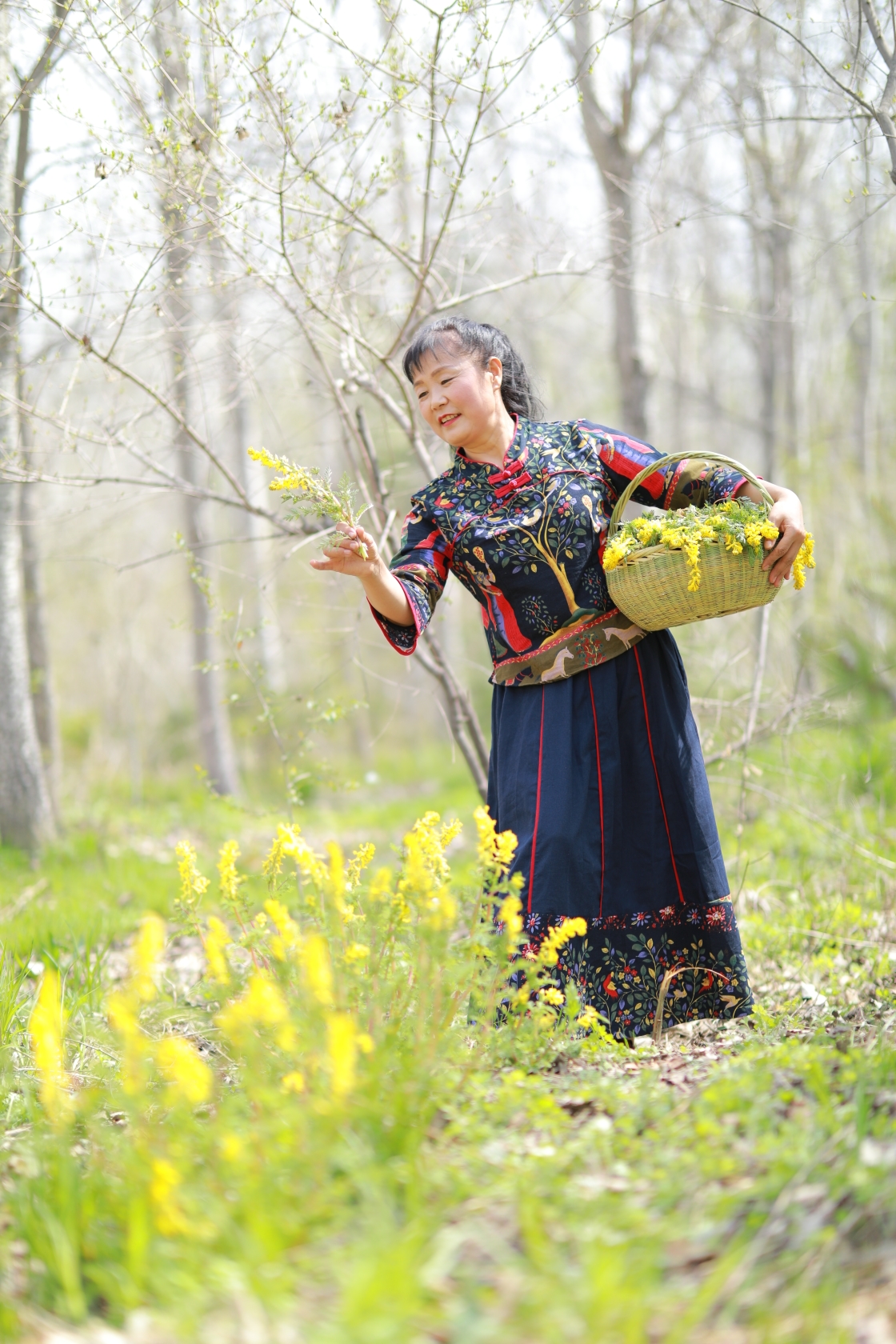 (原片外景人像摄影)春花