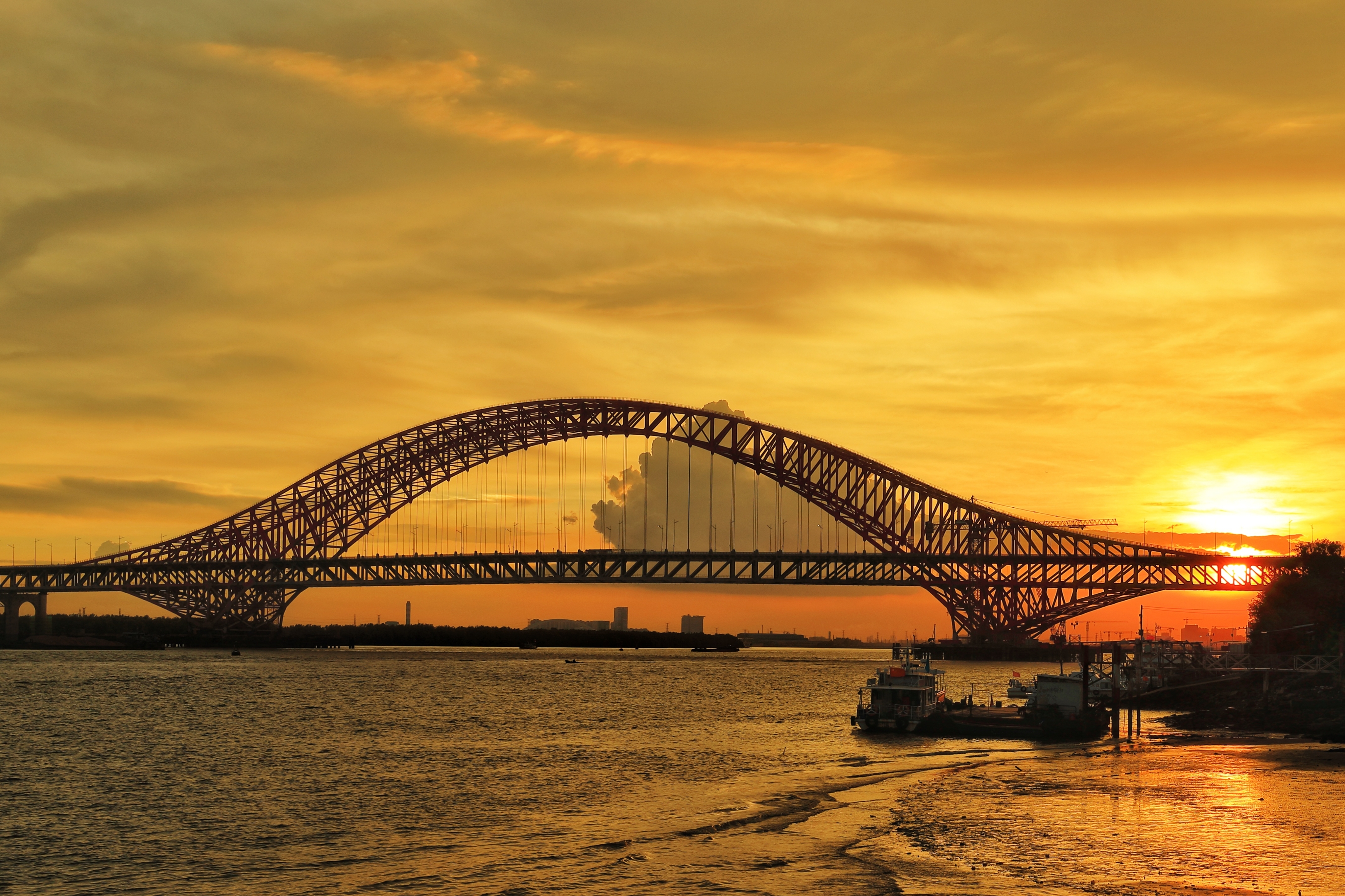 南海明珠大桥图片