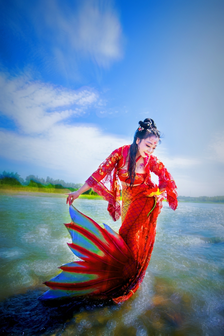 汶水西流泰山传说之人鱼故事