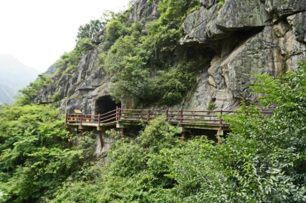 褒河古棧道石門水庫