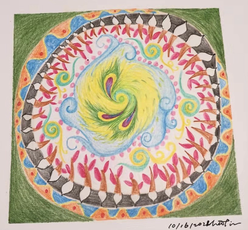 曼陀罗绘画作品赏析