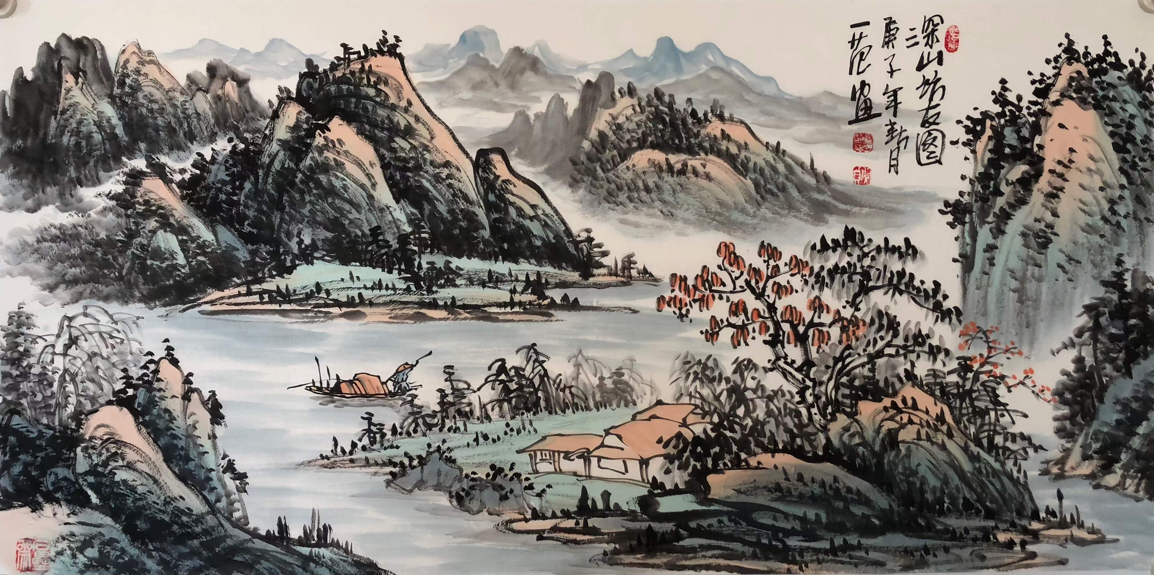 师承刘海栗胡润艺术榜第三位当代大写意画家姜国华