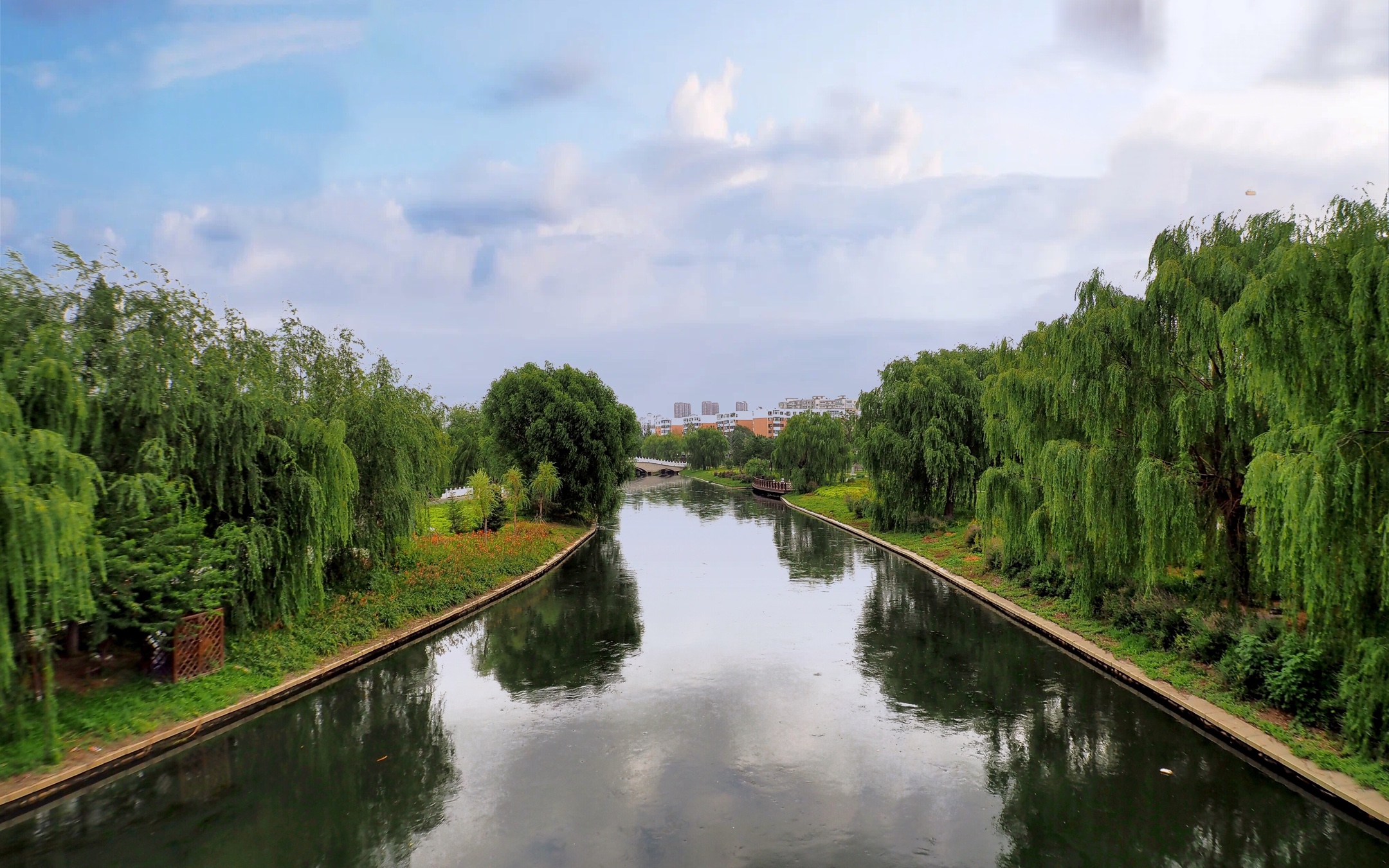 盛京八景之一塔灣夕照