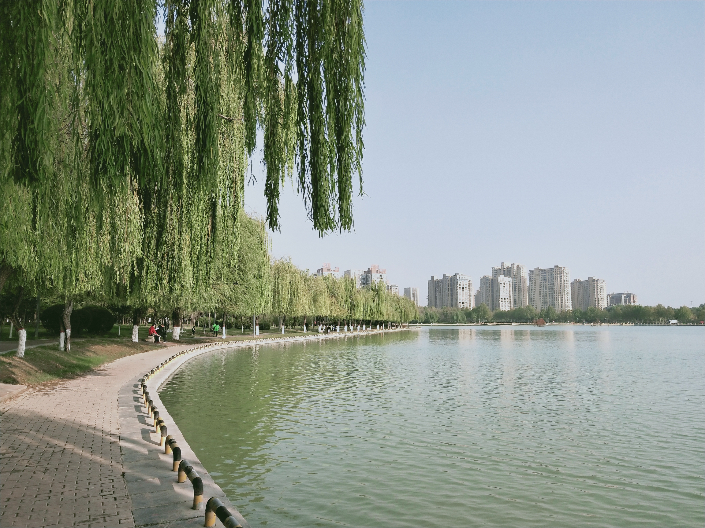 敖汉龙源湖公园图片
