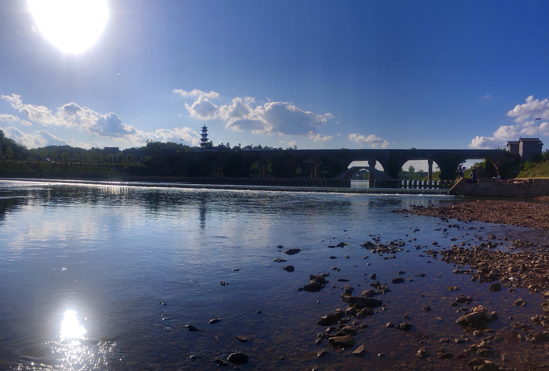 衡阳县清花湾石鼓七孔桥
