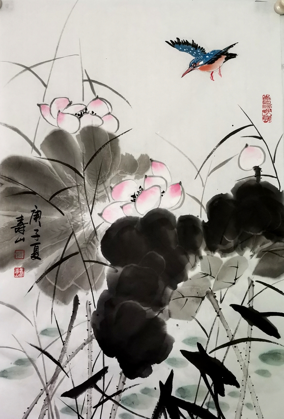 水墨丹青又一年著名书画家朱寿山2020鼠年作品回顾