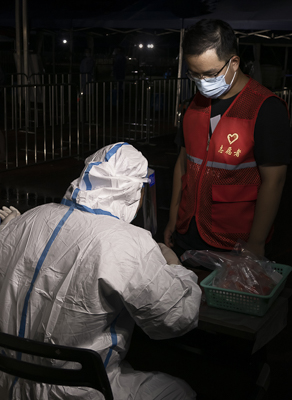 抗疫中的赛虹桥献给赛虹桥街道勇战疫情的普通人