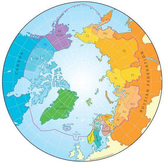 北极圈从北部通过,西经20度经线也从境内通过,是东半球最西边的国家