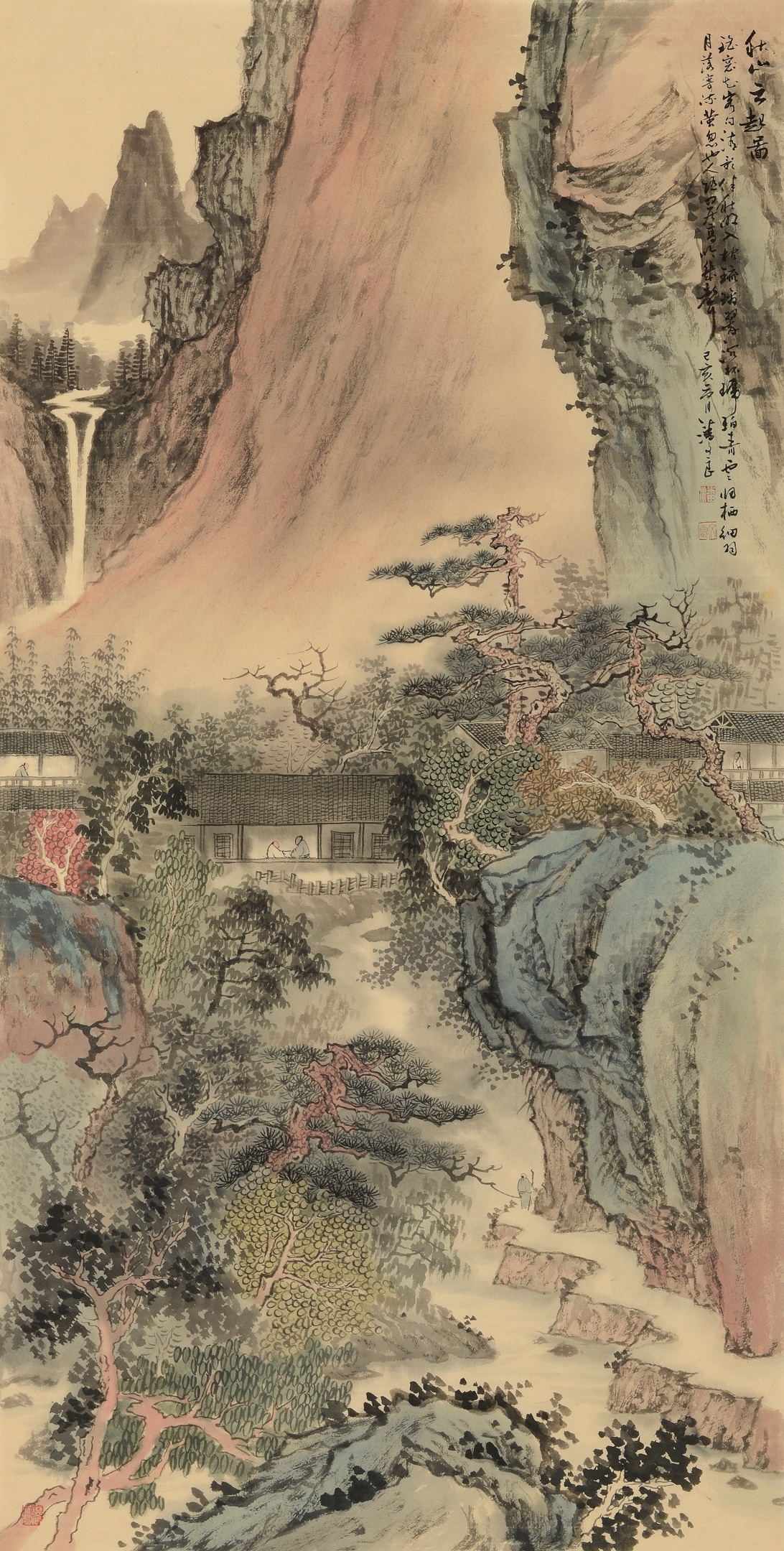 艺惠藏书画院国画山水画作品定制