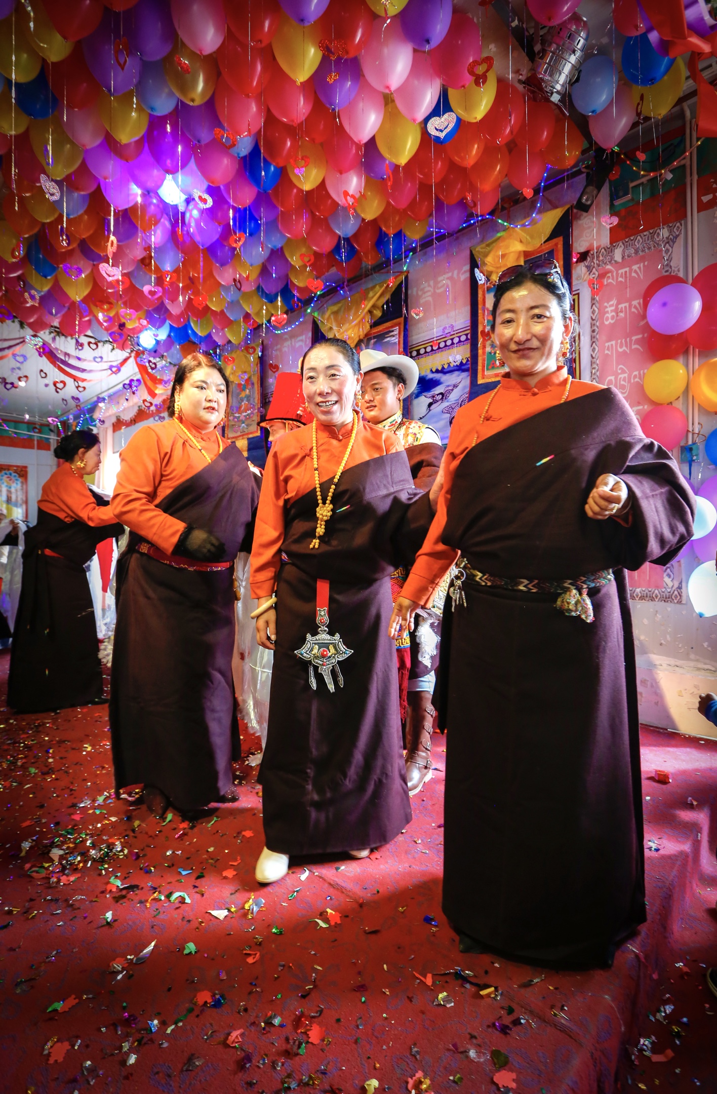 藏式婚礼现场布置图片图片