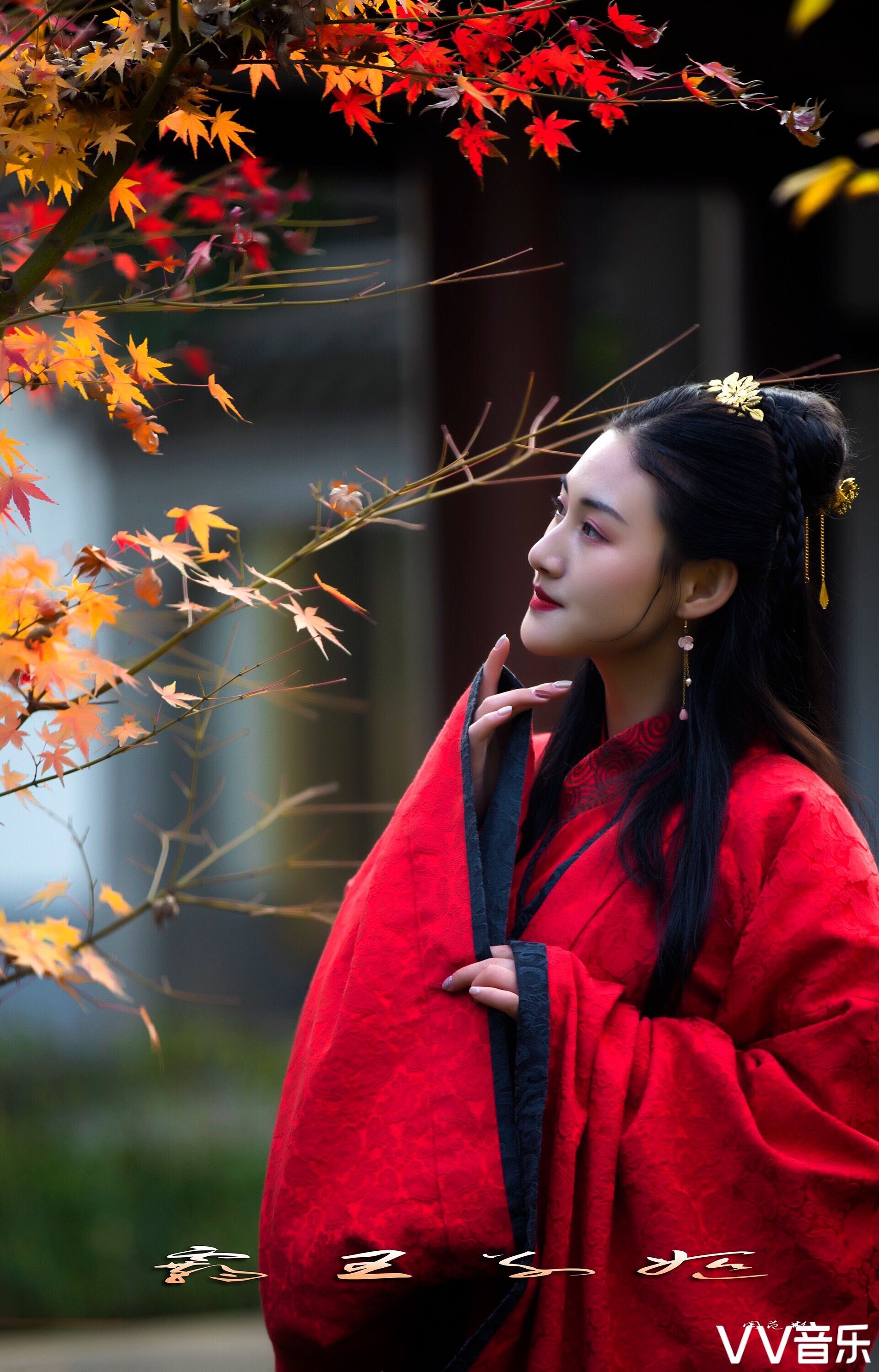 繁华落尽,尘埃未定. 只为君王媚.