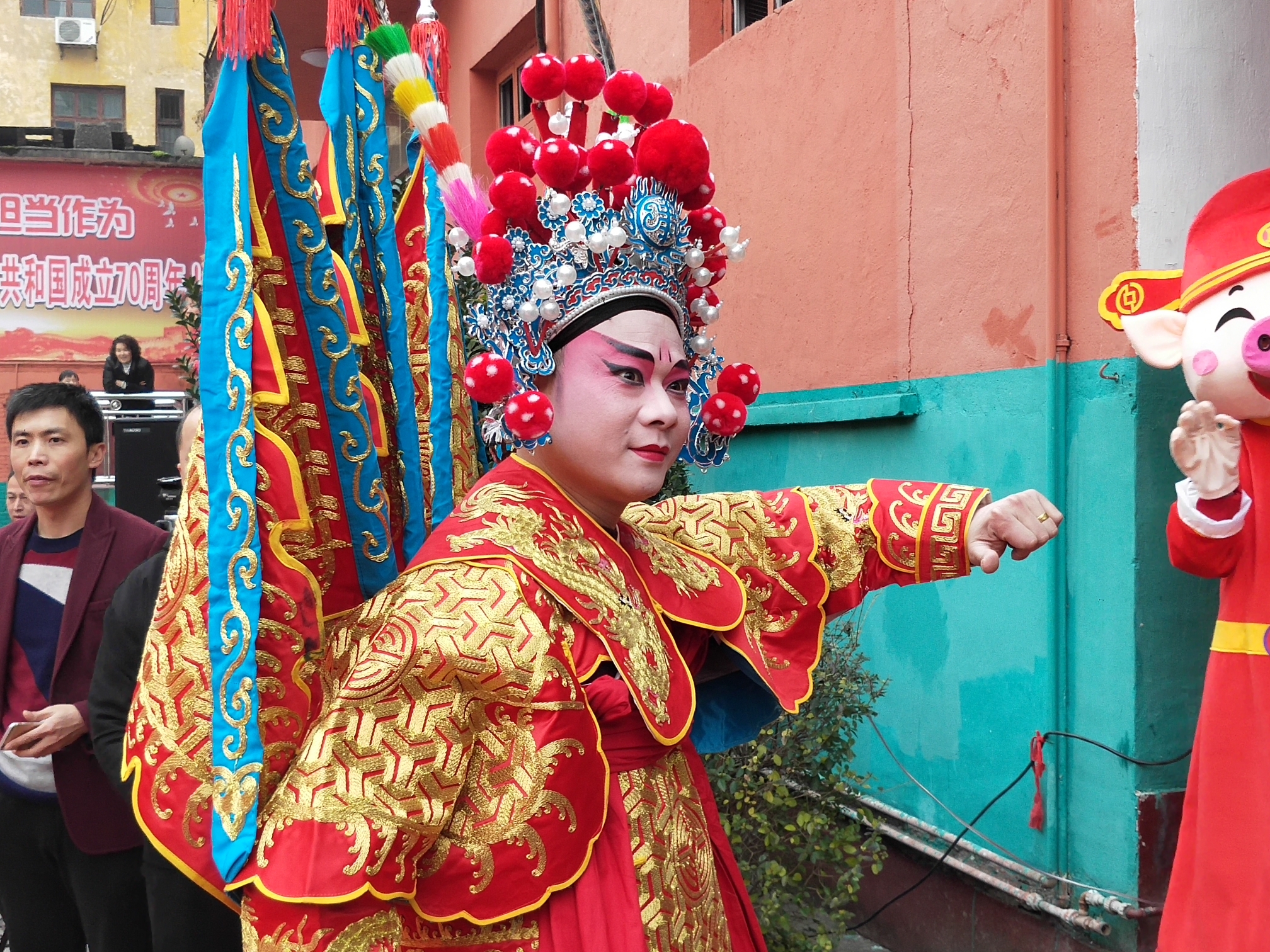 2019祁东首届百姓春晚欢天喜地过大年台前与幕后