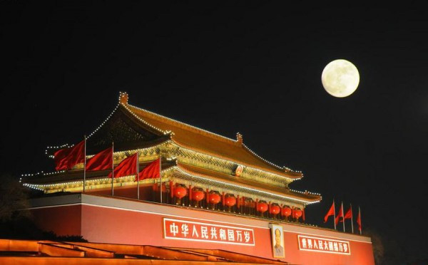 月光下的中国