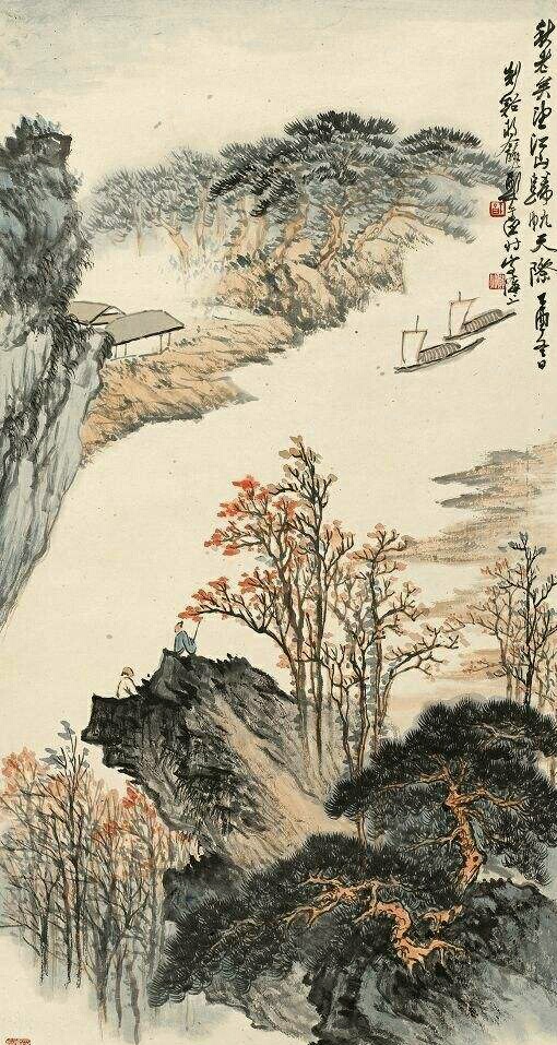 中国著名大师郑午昌山水画精选作品(续篇)