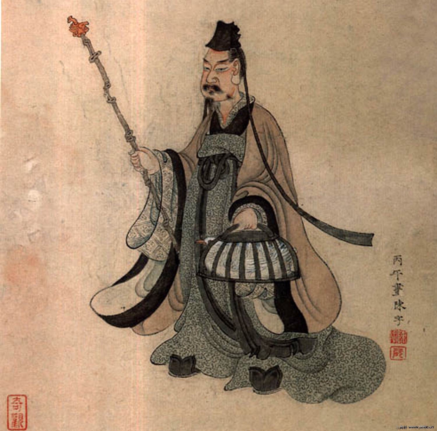 【元】仇远 细雨生寒未有霜,庭前木叶半青黄.