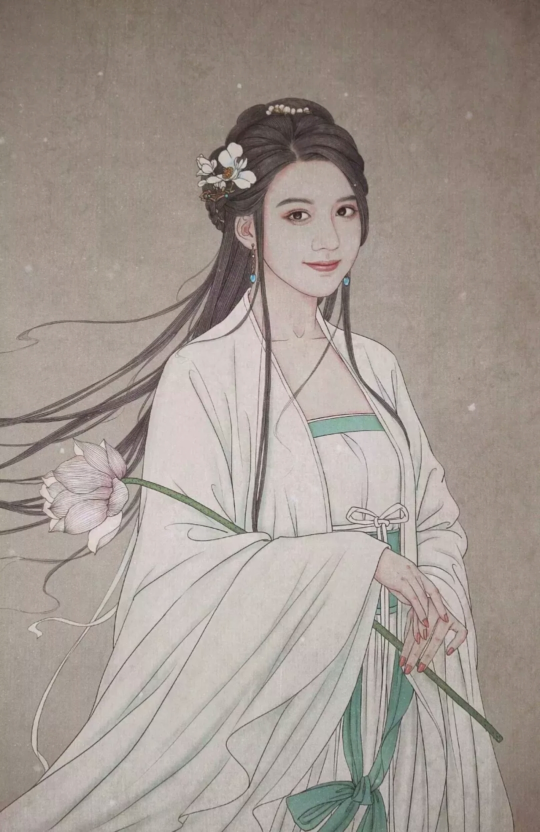 一位90后才女笔下的古风人物 千景绘画作