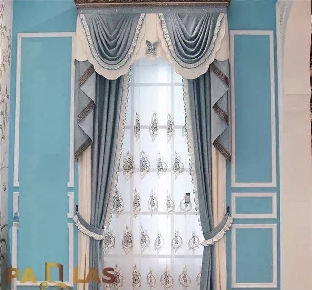 30款窗帘水波帘头真漂亮!