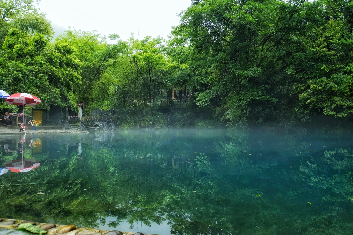 桂林小九寨沟全州安和乡龙井村