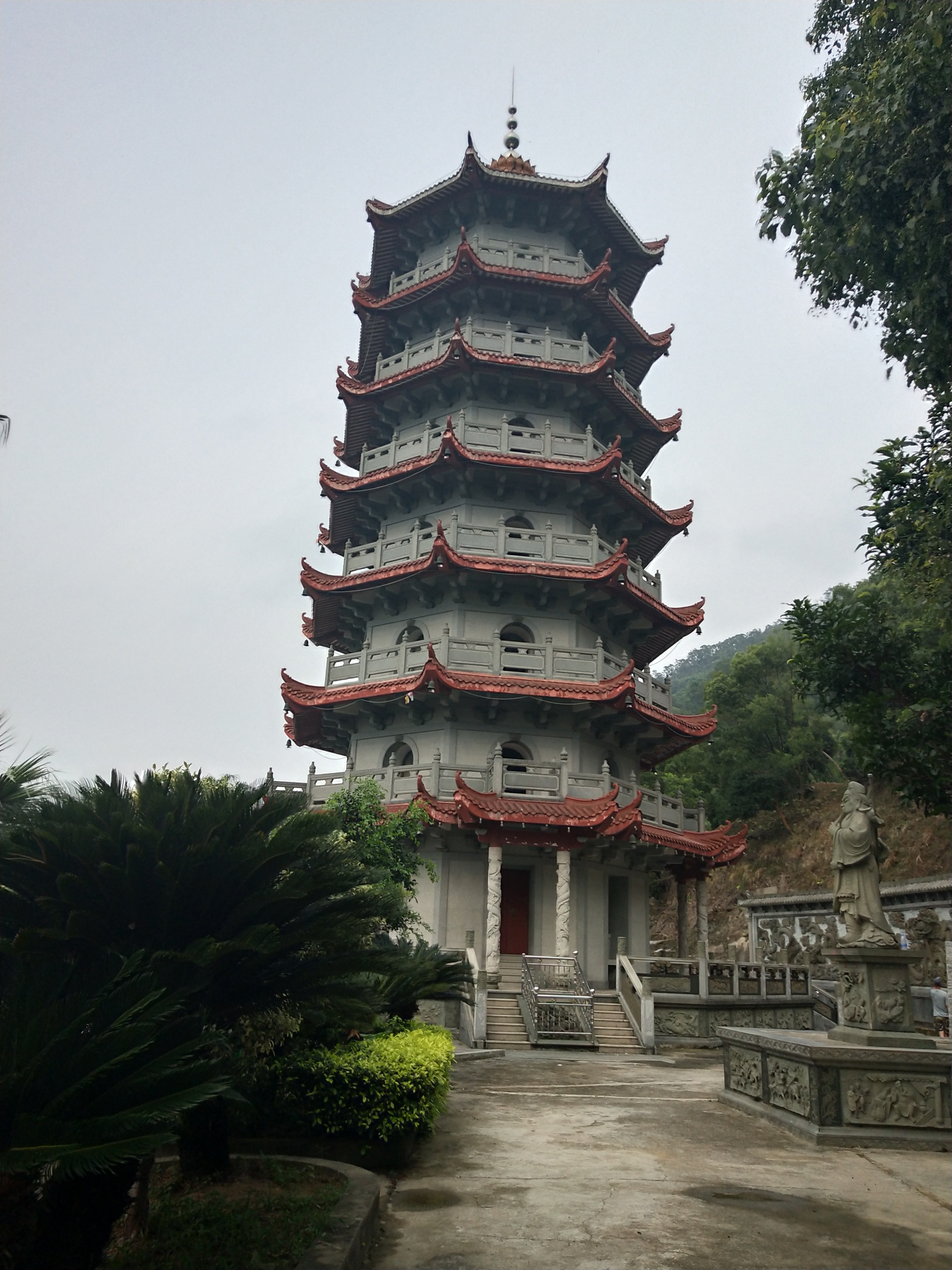 漫山遍野看罗汉长乐浮岐游蒲竺寺
