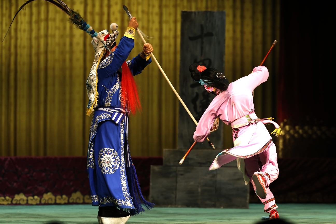 京剧三打陶三春 琦玥摄